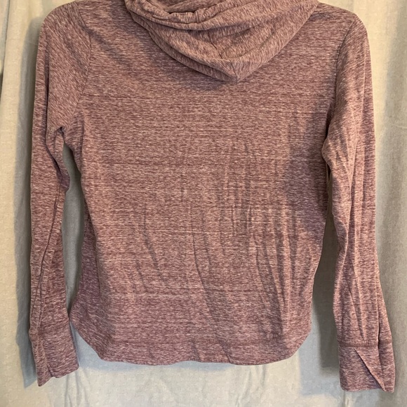 Aeropostale heathered maroon hoodie with logo - Picture 5 of 5